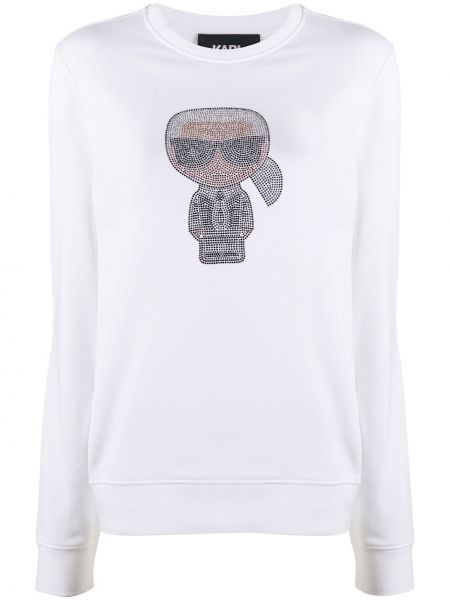 Sudadera Karl Lagerfeld blanco