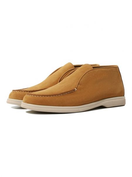 Замшевые ботинки Colombo коричневые