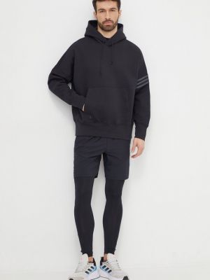 Pulover s kapuco Adidas Originals črna