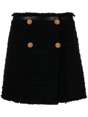 Tvídové mini sukně Versace