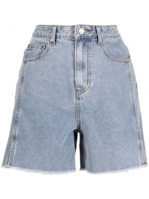 Shorts di jeans con frange B+ab blu