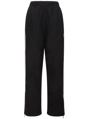 Pantalon de joggings en coton en jersey Balenciaga noir