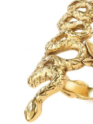 Prsten s hadím vzorem Goossens zlatý