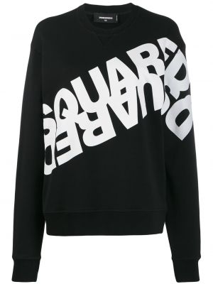 Sudadera con estampado Dsquared2 negro