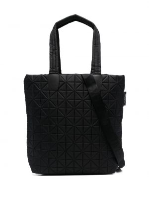 Prešívaná nákupná taška Veecollective čierna