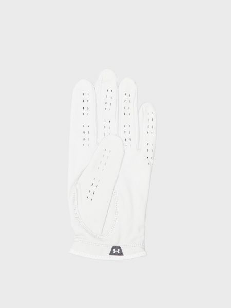 Шкіряні рукавички Under Armour білі