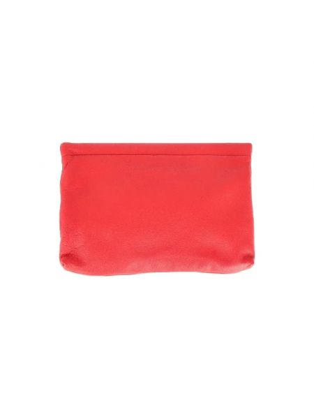 Bolso clutch de cuero Marc Jacobs Pre-owned rojo