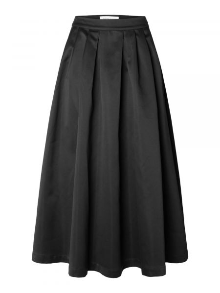 Suknja Selected Femme crna