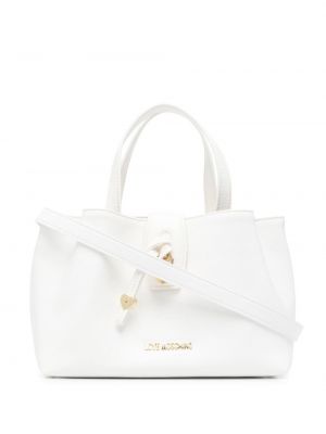 Shoppingbag Love Moschino hvit