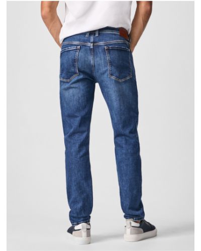 Slim fit priliehavé skinny fit džínsy Pepe Jeans modrá