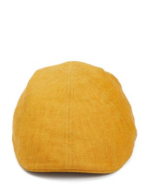 Льняная шапка Stetson желтая
