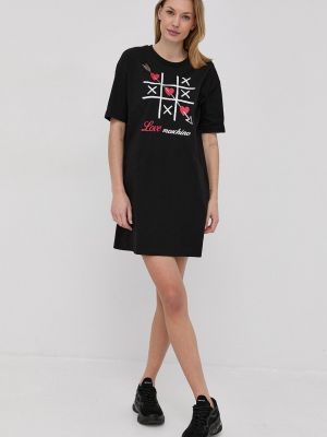 Bavlněné mini šaty Love Moschino
