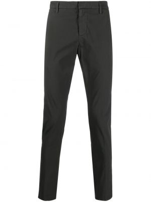 Pantaloni chino slim fit Dondup grigio