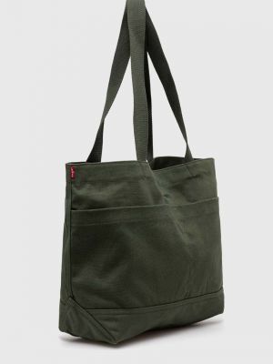 Pamučna torbica Levi's® zelena