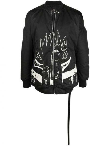 Bomberjacke mit print Rick Owens Drkshdw