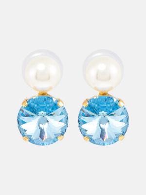 Pendientes con perlas de cristal Jennifer Behr