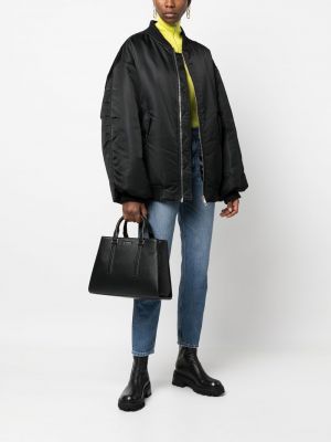 Shopper kabelka Calvin Klein černá