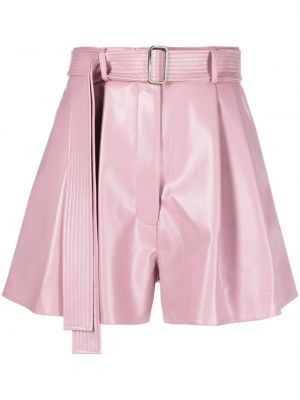Shorts taille haute Alex Perry rose
