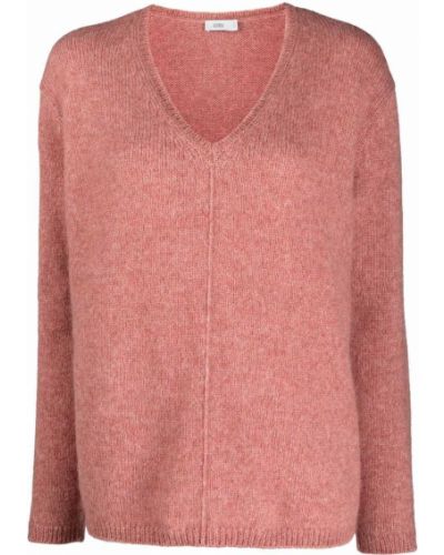 Jersey con escote v de tela jersey Closed rosa