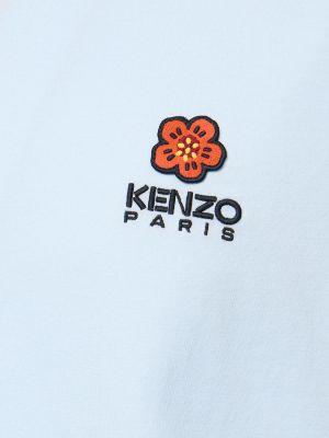 Camiseta de algodón de tela jersey Kenzo Paris