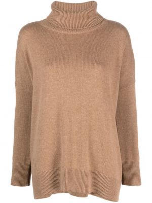 Sweter z kaszmiru Max & Moi brązowy