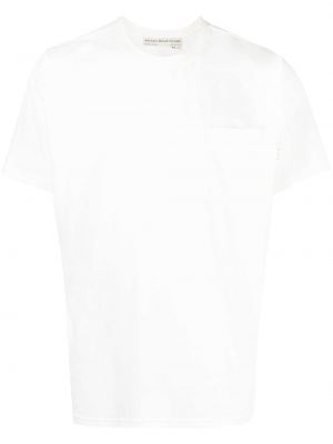 Medvilninis marškinėliai su kišenėmis su kristalais Advisory Board Crystals balta