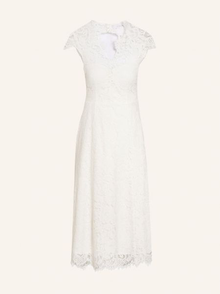 Sukienka koktajlowa w kwiatki Ivy Oak biała