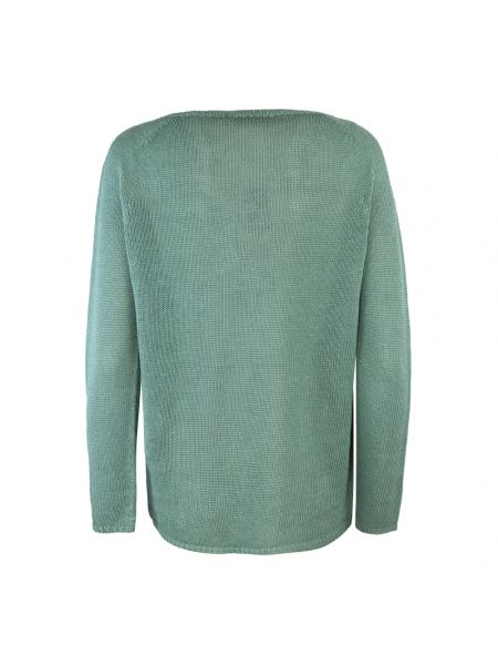 Jersey de lino de tela jersey Max Mara Studio verde