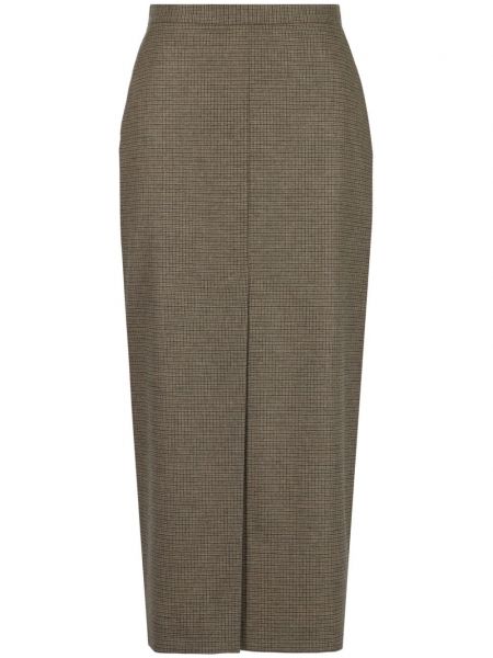 Kontrolleret pencil skirt Pinko brun