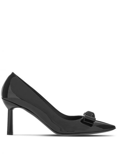 Pumps med rosetter Ferragamo svart