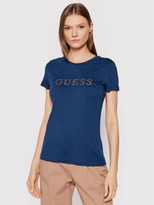 T-shirt Guess bleu