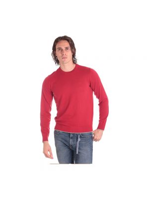 Sweter Armani czerwony