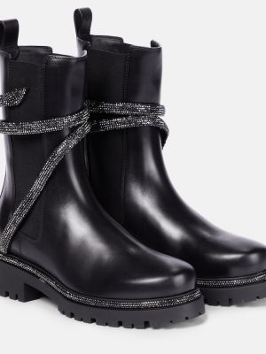 Chelsea boots en cuir René Caovilla noir