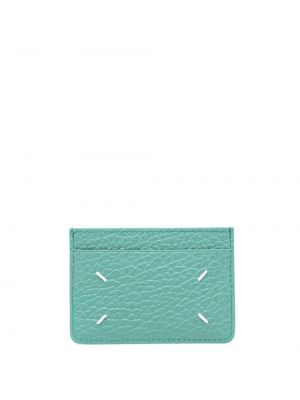 Kožená peněženka Maison Margiela zelená
