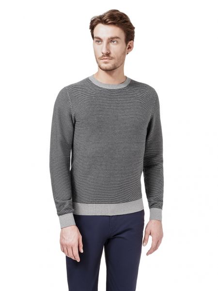 Пуловер Henderson серый