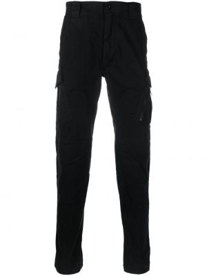 Памучни панталон C.p. Company черно