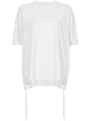 T-shirt con lacci Proenza Schouler White Label bianco