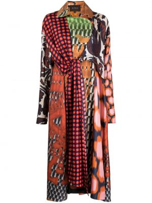 Sukienka midi z nadrukiem Biyan