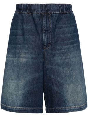 Shorts en jean Valentino Garavani bleu