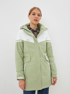 Утепленная куртка High Experience зеленая