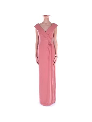 Hosszú ruha Ralph Lauren rózsaszín