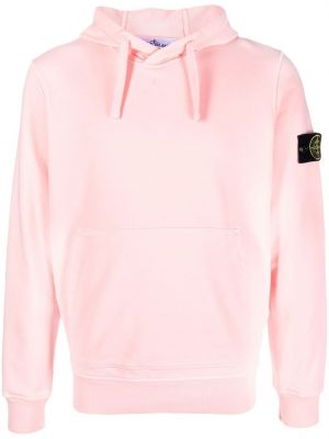 Hoodie Stone Island rosa