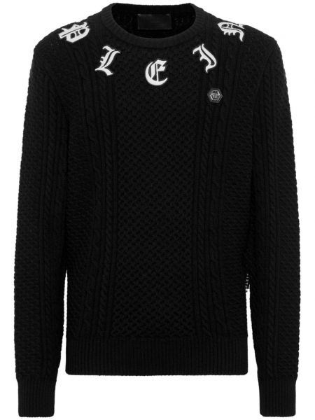 Dugi džemper s vezom od kašmira Philipp Plein