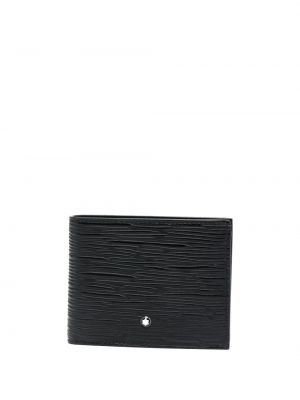 Kožená peňaženka Montblanc čierna