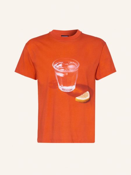 T-shirt Jacquemus, pomarańczowy