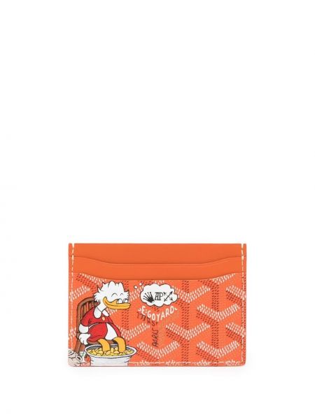Peňaženka Goyard oranžová