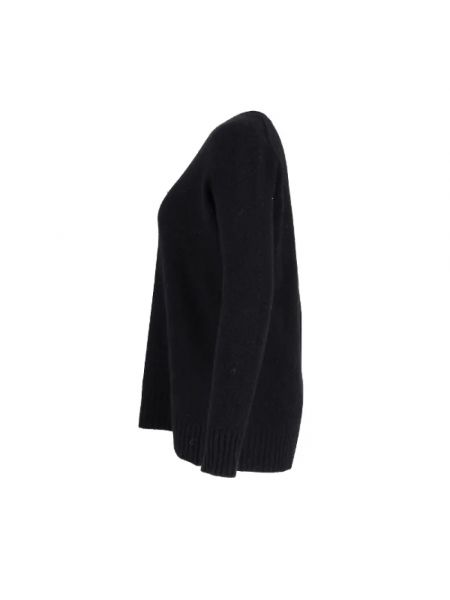 Top de lana retro Prada Vintage negro