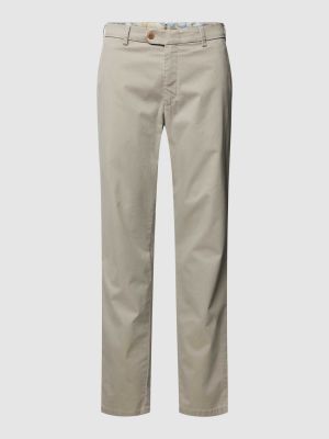 Spodnie w jednolitym kolorze Mmx beżowe