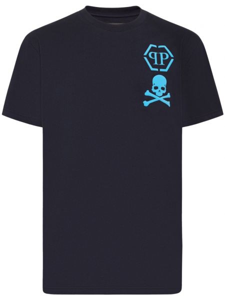 T-shirt Philipp Plein blå