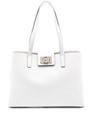 Shoppingbag Furla hvit